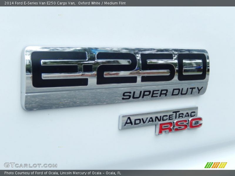 Oxford White / Medium Flint 2014 Ford E-Series Van E250 Cargo Van