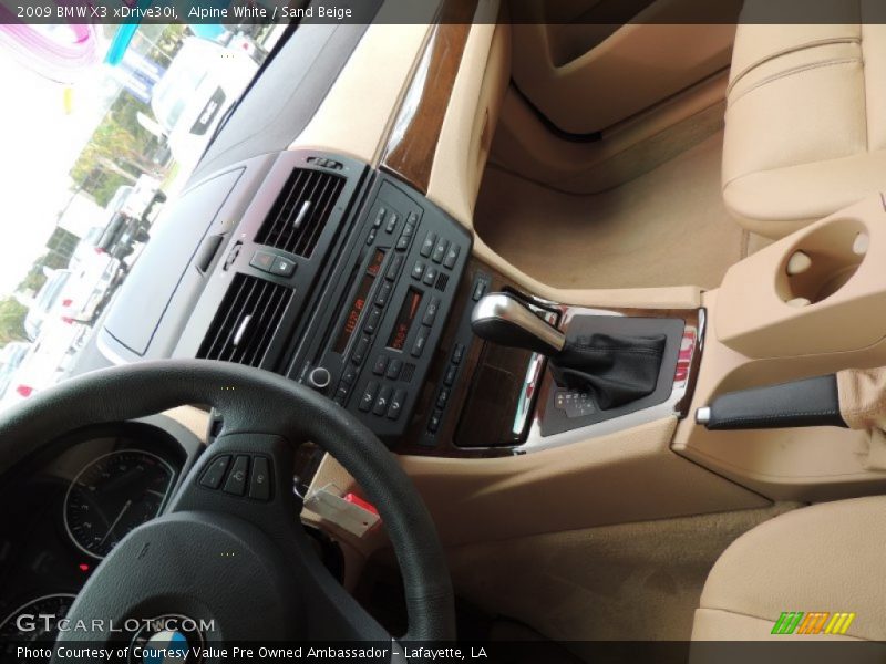 Alpine White / Sand Beige 2009 BMW X3 xDrive30i