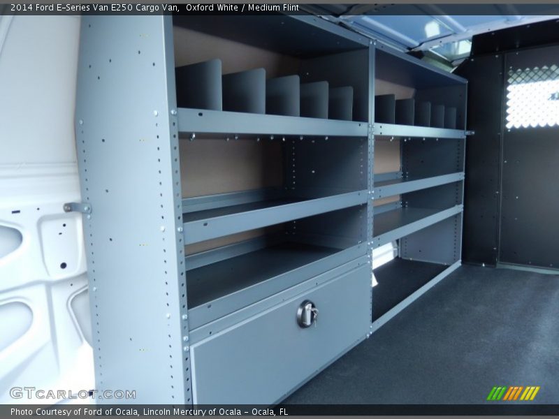 Oxford White / Medium Flint 2014 Ford E-Series Van E250 Cargo Van