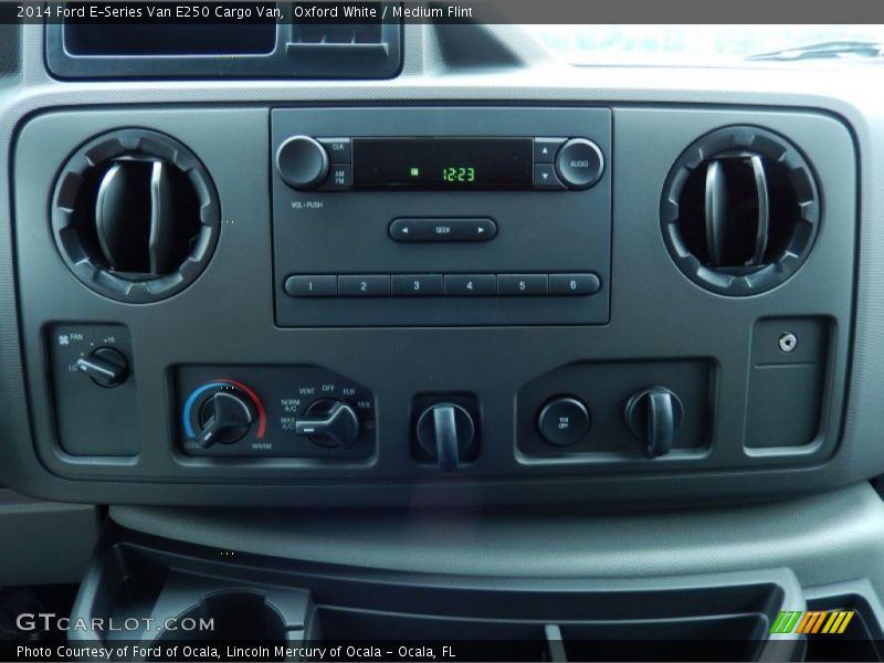 Oxford White / Medium Flint 2014 Ford E-Series Van E250 Cargo Van