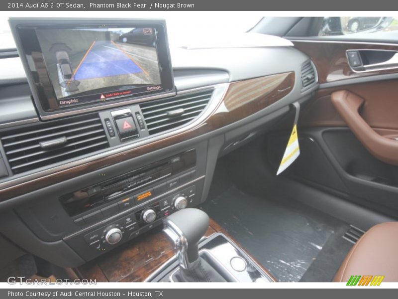 Phantom Black Pearl / Nougat Brown 2014 Audi A6 2.0T Sedan