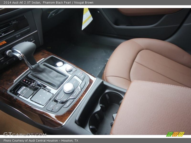 Phantom Black Pearl / Nougat Brown 2014 Audi A6 2.0T Sedan