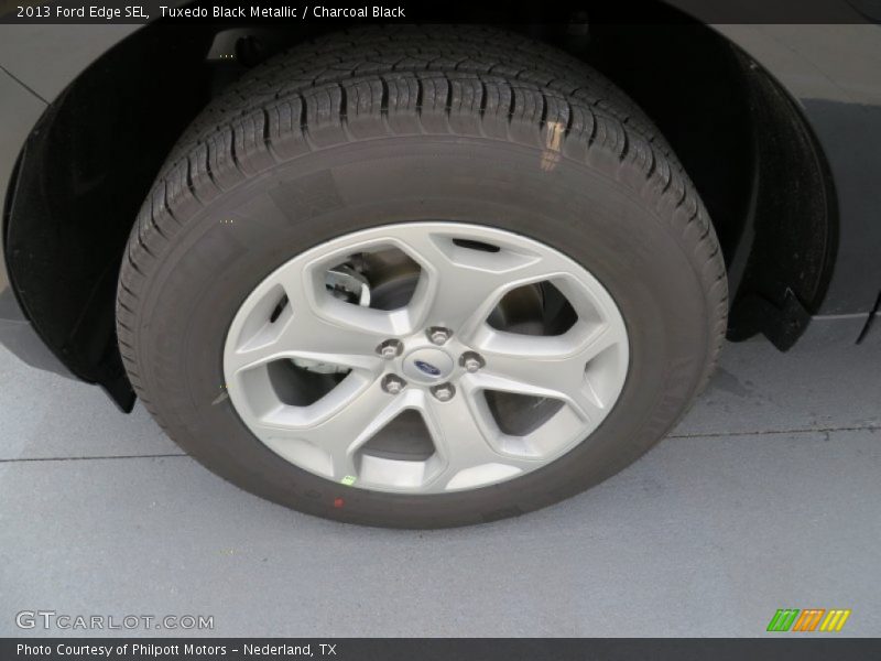Tuxedo Black Metallic / Charcoal Black 2013 Ford Edge SEL