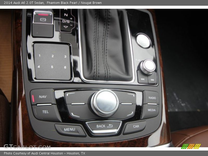 Phantom Black Pearl / Nougat Brown 2014 Audi A6 2.0T Sedan