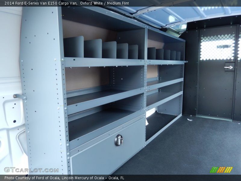 Oxford White / Medium Flint 2014 Ford E-Series Van E150 Cargo Van