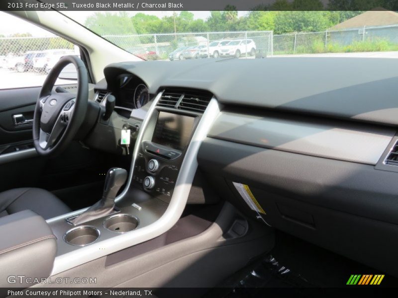 Tuxedo Black Metallic / Charcoal Black 2013 Ford Edge SEL