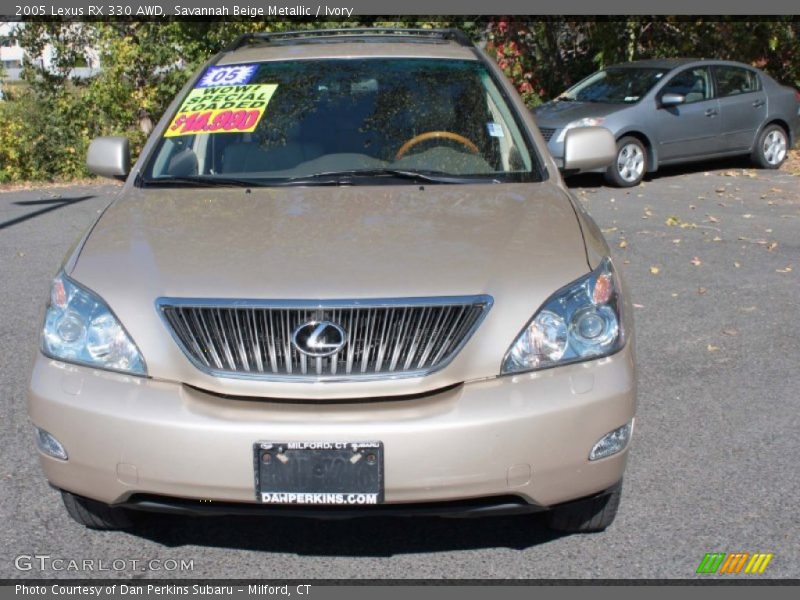 Savannah Beige Metallic / Ivory 2005 Lexus RX 330 AWD