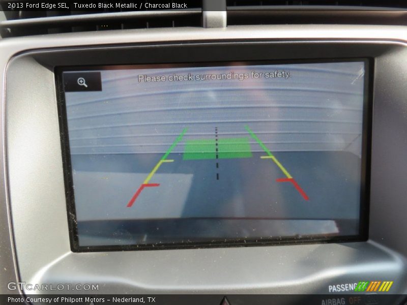 Tuxedo Black Metallic / Charcoal Black 2013 Ford Edge SEL