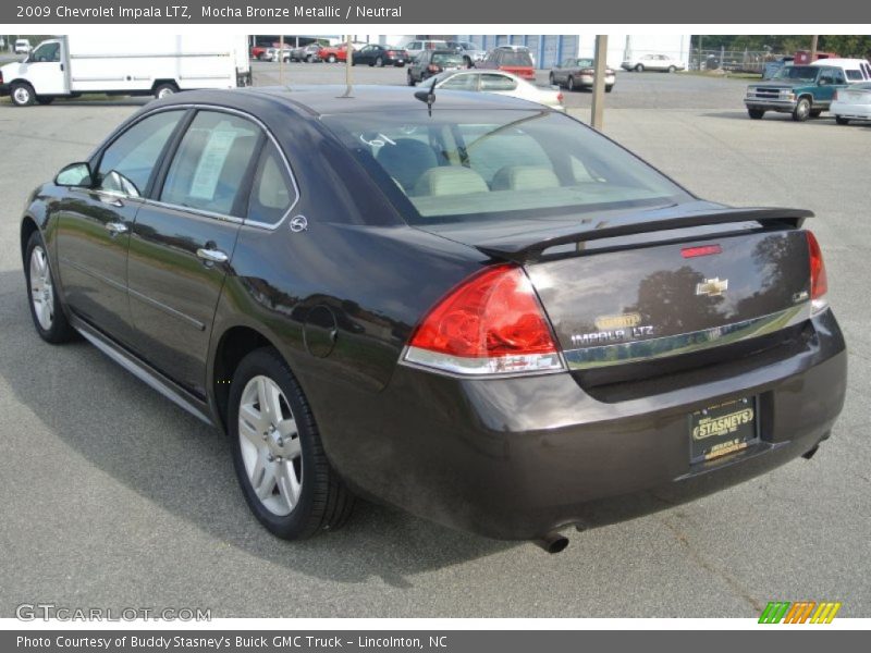 Mocha Bronze Metallic / Neutral 2009 Chevrolet Impala LTZ