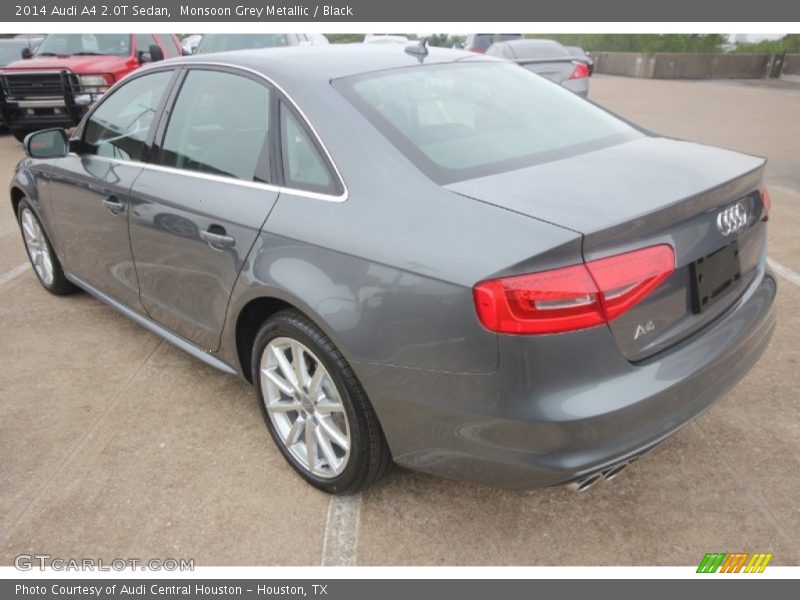 Monsoon Grey Metallic / Black 2014 Audi A4 2.0T Sedan