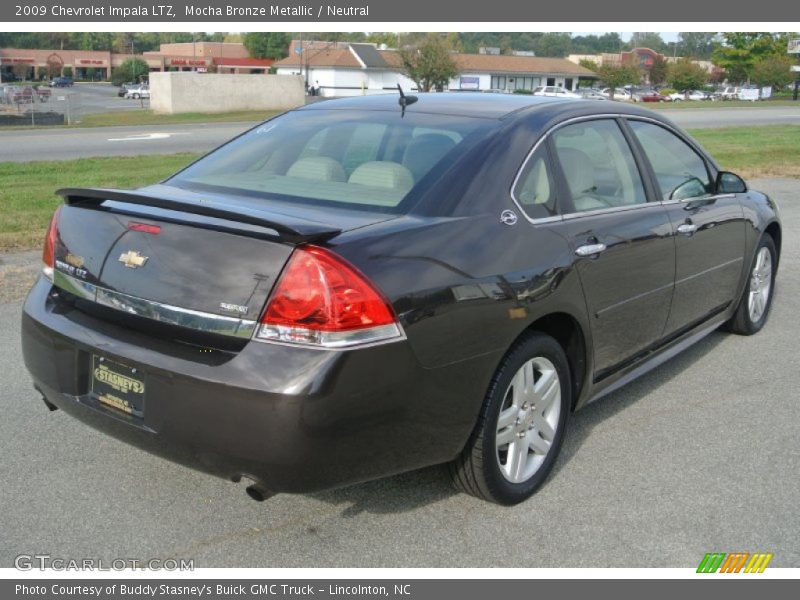 Mocha Bronze Metallic / Neutral 2009 Chevrolet Impala LTZ