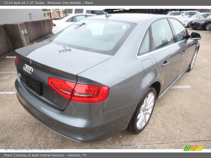 Monsoon Grey Metallic / Black 2014 Audi A4 2.0T Sedan