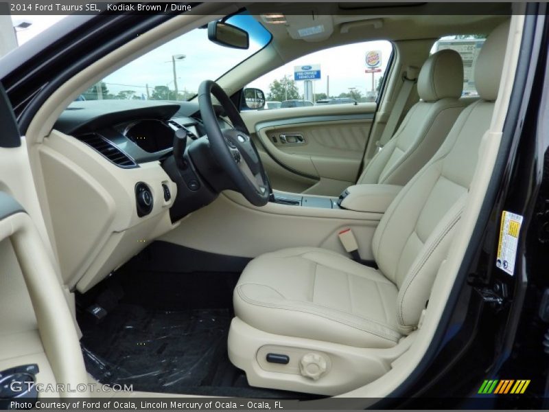  2014 Taurus SEL Dune Interior
