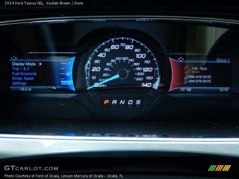  2014 Taurus SEL SEL Gauges