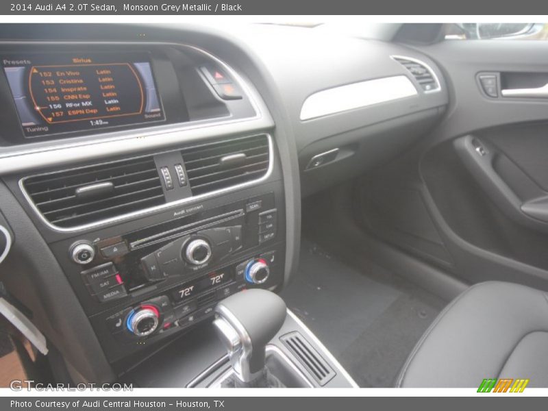 Monsoon Grey Metallic / Black 2014 Audi A4 2.0T Sedan