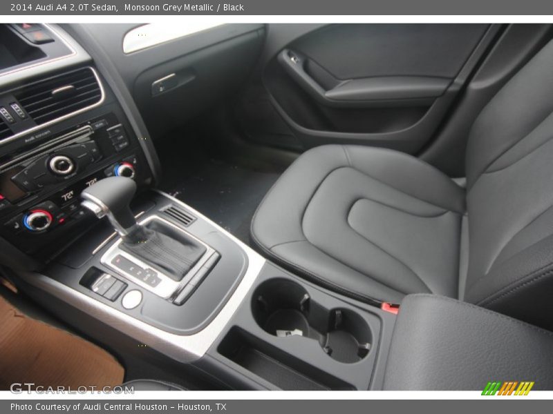 Monsoon Grey Metallic / Black 2014 Audi A4 2.0T Sedan