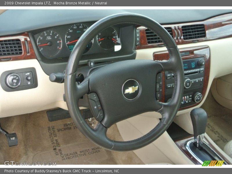 Mocha Bronze Metallic / Neutral 2009 Chevrolet Impala LTZ