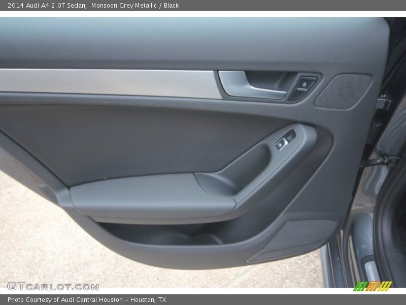 Monsoon Grey Metallic / Black 2014 Audi A4 2.0T Sedan