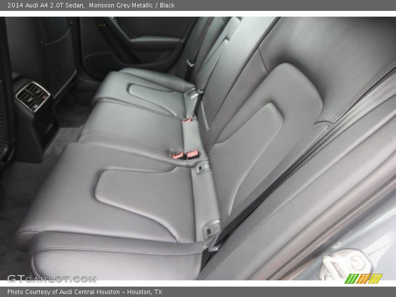 Monsoon Grey Metallic / Black 2014 Audi A4 2.0T Sedan