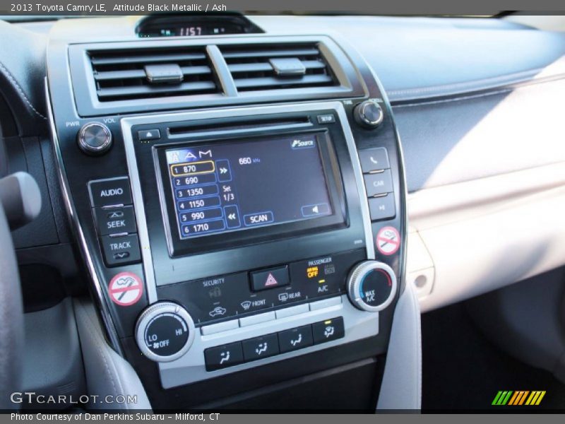 Attitude Black Metallic / Ash 2013 Toyota Camry LE