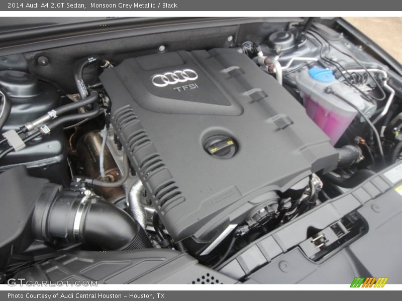 Monsoon Grey Metallic / Black 2014 Audi A4 2.0T Sedan