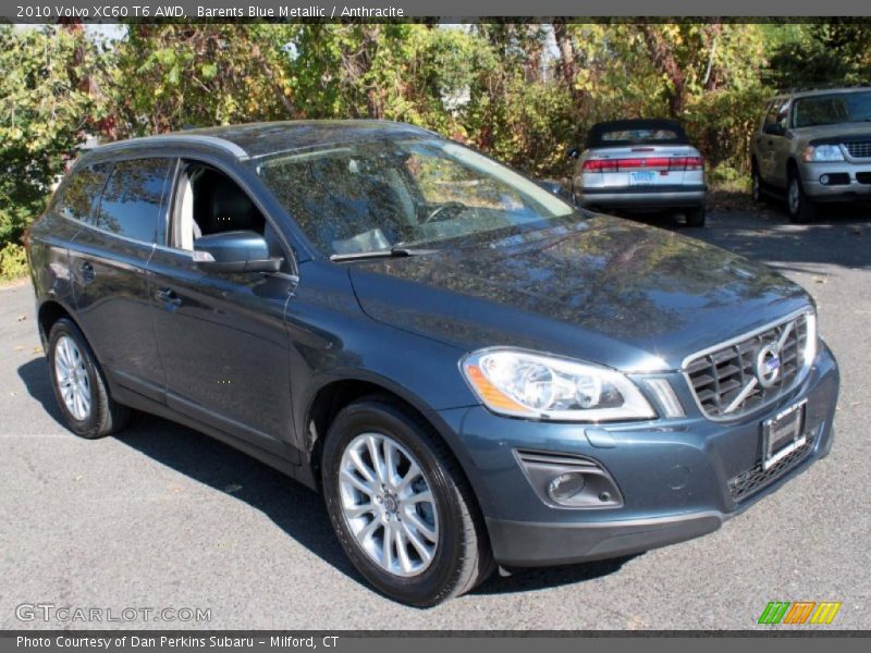 Barents Blue Metallic / Anthracite 2010 Volvo XC60 T6 AWD
