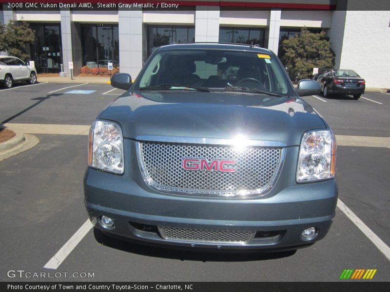 Stealth Gray Metallic / Ebony 2008 GMC Yukon Denali AWD