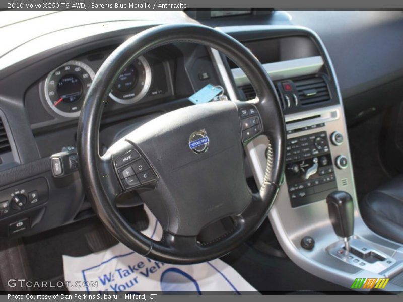Barents Blue Metallic / Anthracite 2010 Volvo XC60 T6 AWD