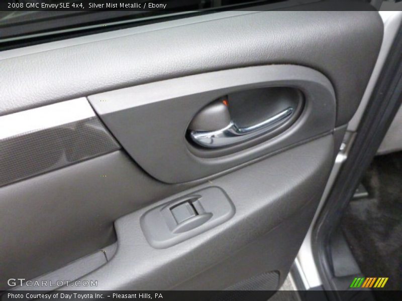 Silver Mist Metallic / Ebony 2008 GMC Envoy SLE 4x4