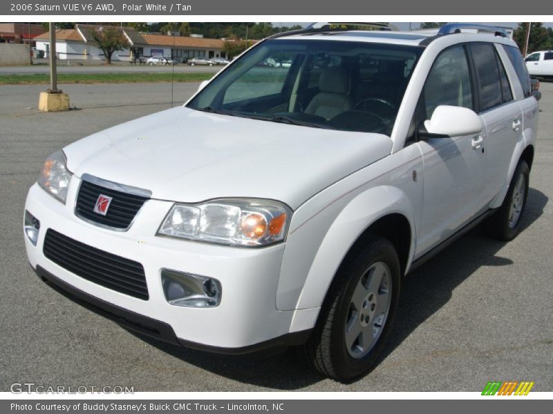 Polar White / Tan 2006 Saturn VUE V6 AWD