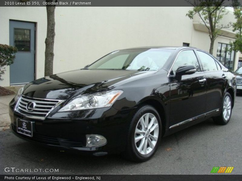 Obsidian Black / Parchment 2010 Lexus ES 350