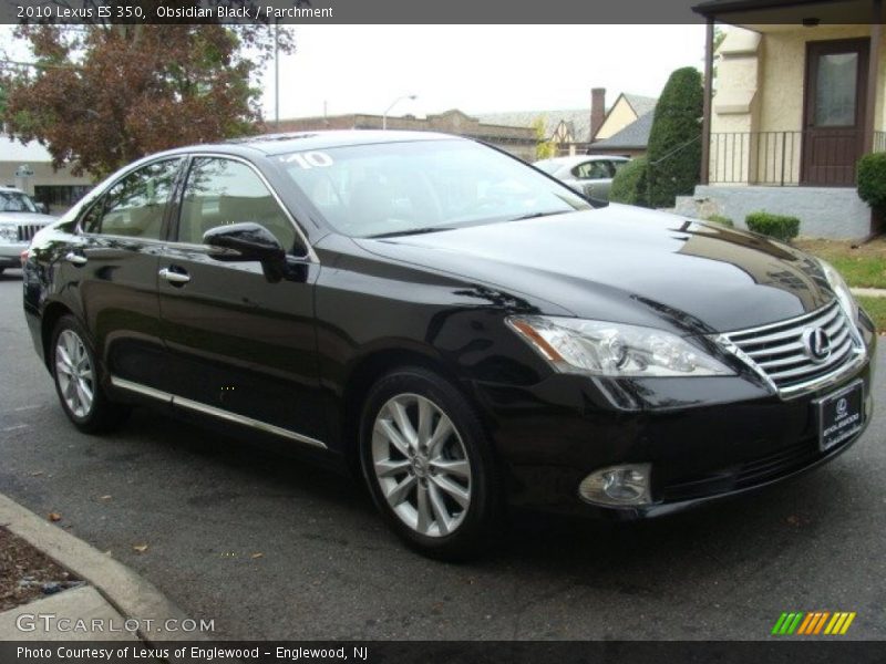 Obsidian Black / Parchment 2010 Lexus ES 350