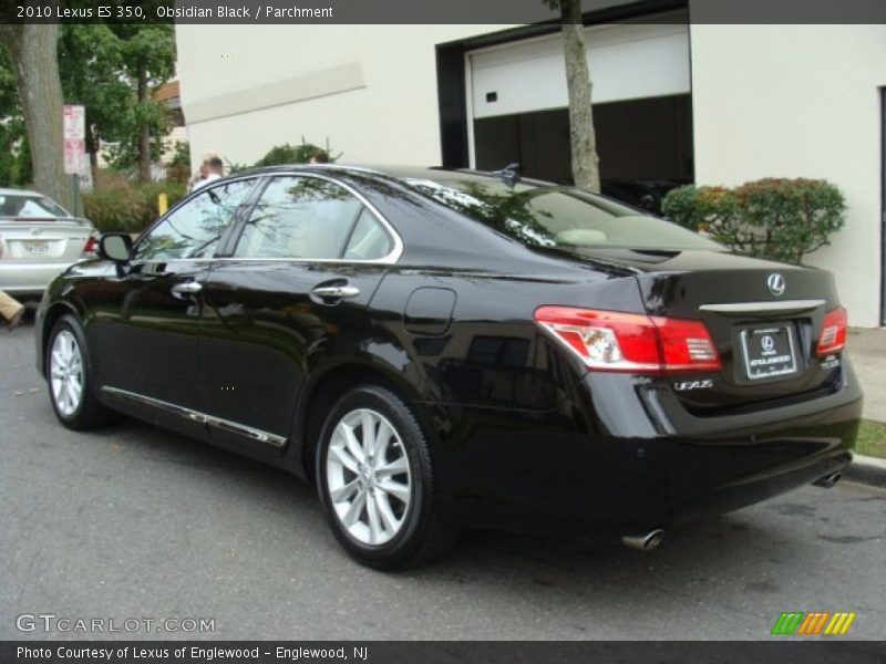 Obsidian Black / Parchment 2010 Lexus ES 350