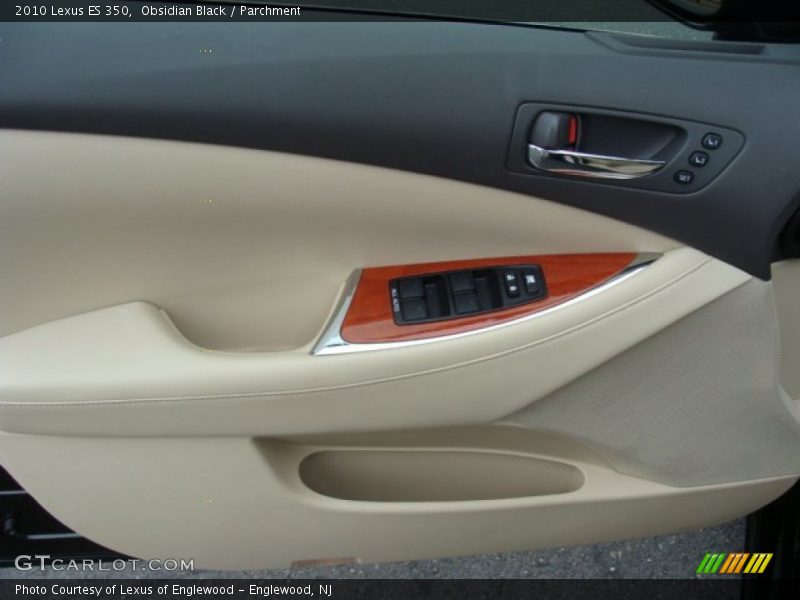 Obsidian Black / Parchment 2010 Lexus ES 350