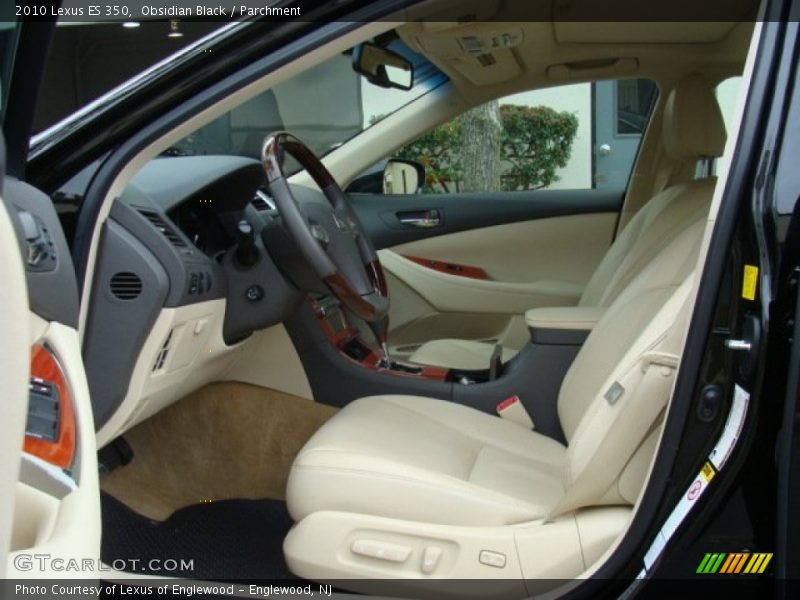 Obsidian Black / Parchment 2010 Lexus ES 350