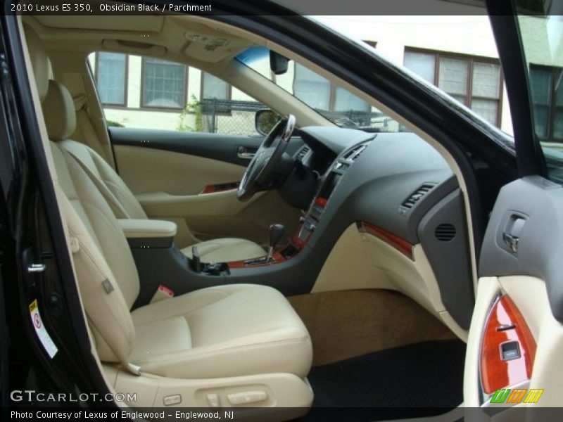 Obsidian Black / Parchment 2010 Lexus ES 350