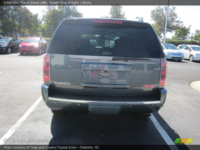 Stealth Gray Metallic / Ebony 2008 GMC Yukon Denali AWD