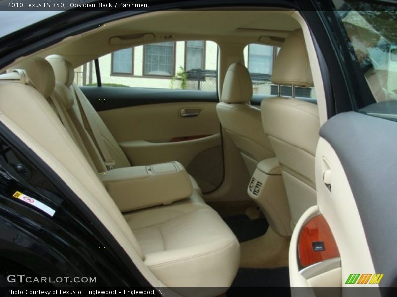 Obsidian Black / Parchment 2010 Lexus ES 350