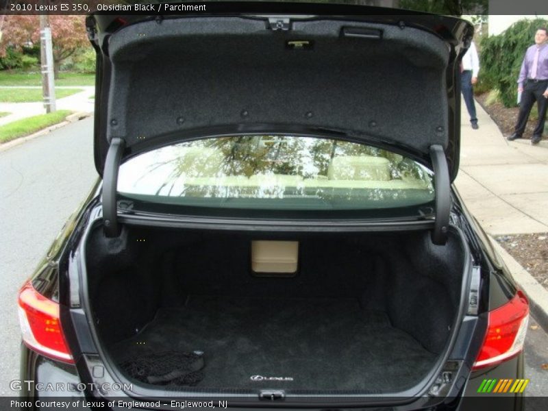 Obsidian Black / Parchment 2010 Lexus ES 350