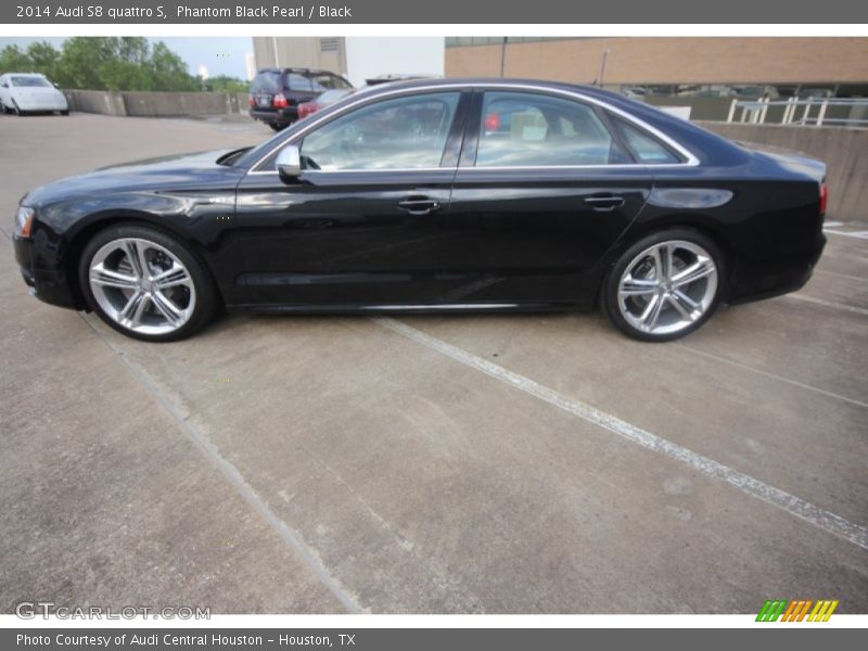  2014 S8 quattro S Phantom Black Pearl