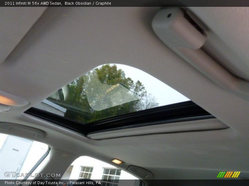 Black Obsidian / Graphite 2011 Infiniti M 56x AWD Sedan