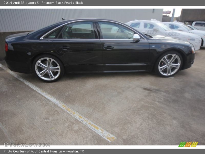 Phantom Black Pearl / Black 2014 Audi S8 quattro S