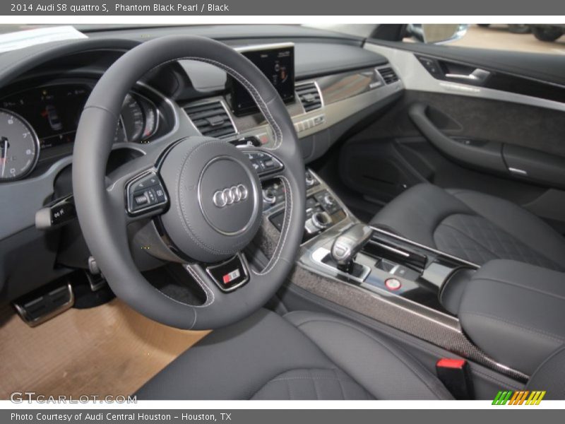 Phantom Black Pearl / Black 2014 Audi S8 quattro S