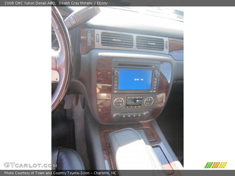 Stealth Gray Metallic / Ebony 2008 GMC Yukon Denali AWD