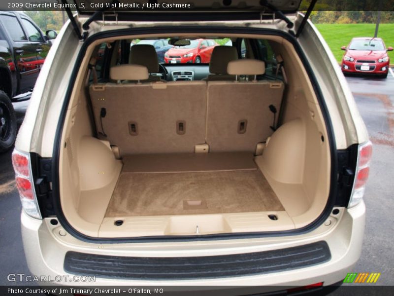 Gold Mist Metallic / Light Cashmere 2009 Chevrolet Equinox LS