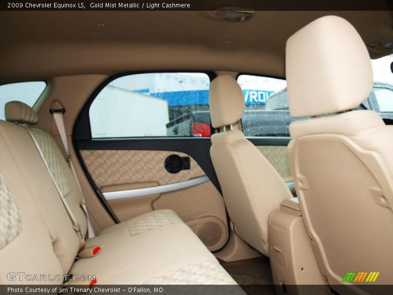 Gold Mist Metallic / Light Cashmere 2009 Chevrolet Equinox LS