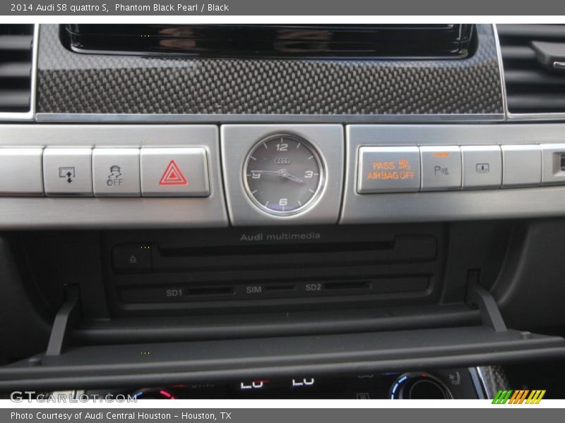 Phantom Black Pearl / Black 2014 Audi S8 quattro S
