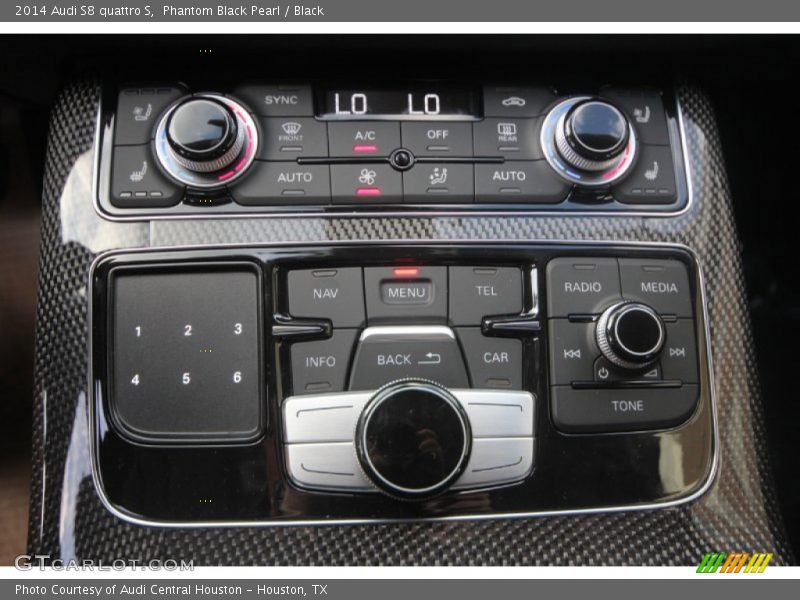 Controls of 2014 S8 quattro S