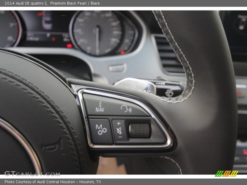 Phantom Black Pearl / Black 2014 Audi S8 quattro S