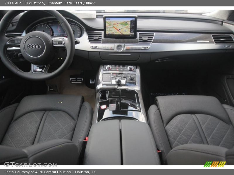 Phantom Black Pearl / Black 2014 Audi S8 quattro S